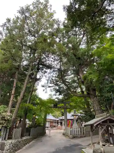 科長神社の鳥居