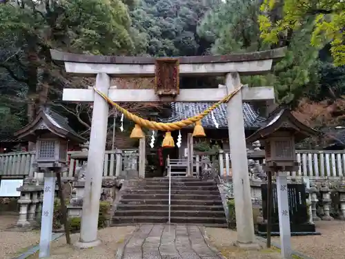 橿森神社の鳥居