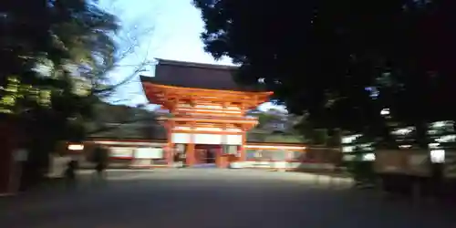賀茂御祖神社（下鴨神社）の山門・神門