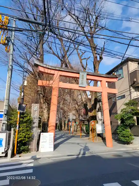 赤城神社の鳥居