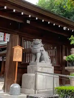 櫛田神社の狛犬