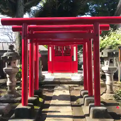 新井天神北野神社の鳥居