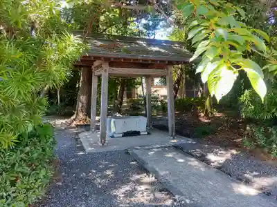 竃神社の手水舎