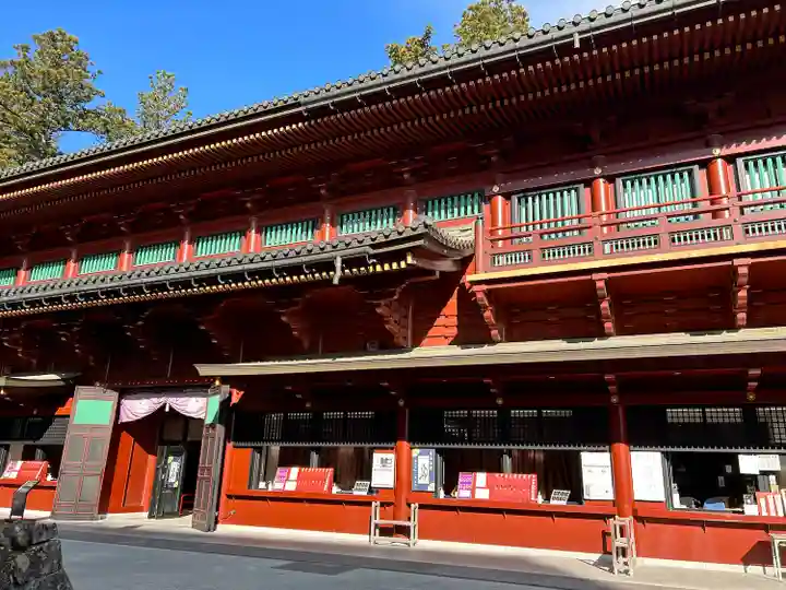 日光山輪王寺三仏堂の周辺