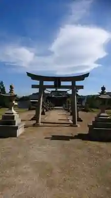久津方神社の鳥居