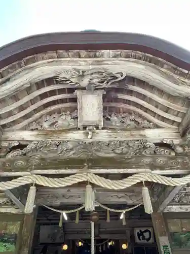 上一宮大粟神社の芸術