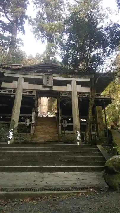 由岐神社の鳥居