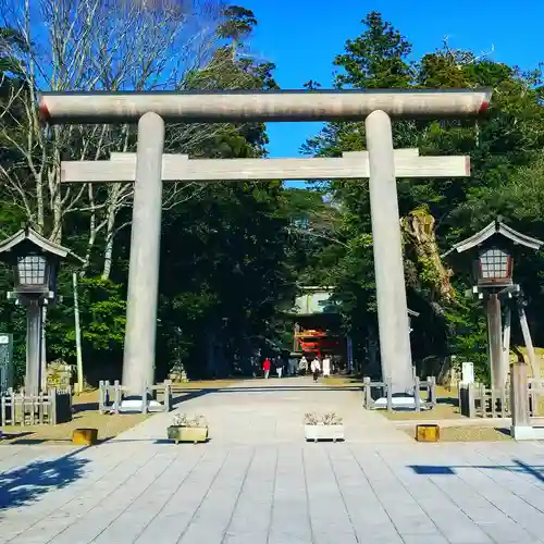 鹿島神宮の鳥居