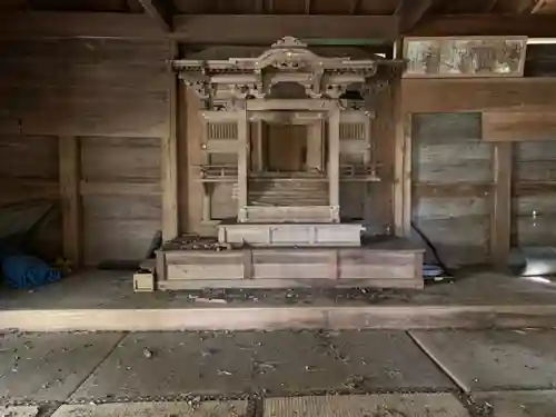 市井神社の本殿・本堂