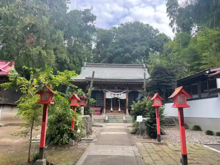 平出雷電神社の本殿・本堂