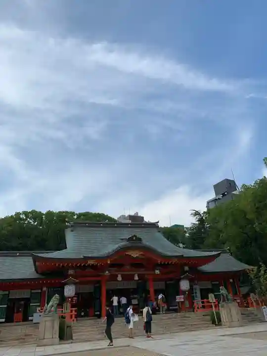 生田神社の本殿・本堂