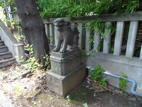 櫻田神社の狛犬