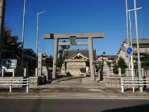 八劔社（東中島八劔社）の鳥居