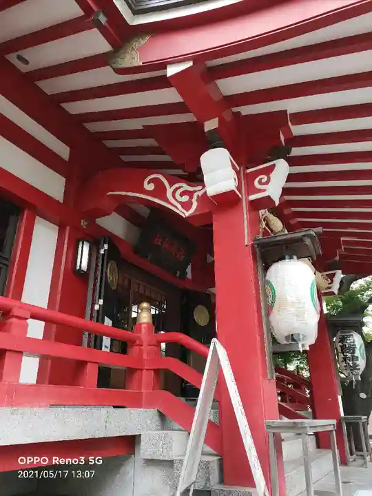 当代島稲荷神社の本殿・本堂