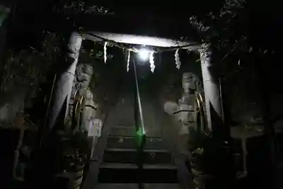 阿久津「田村神社」(郡山市阿久津町)旧社名:伊豆箱根三嶋三社の鳥居