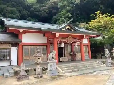 有間神社の本殿