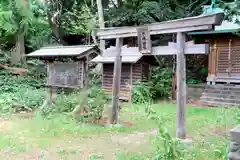 木魂神社の鳥居