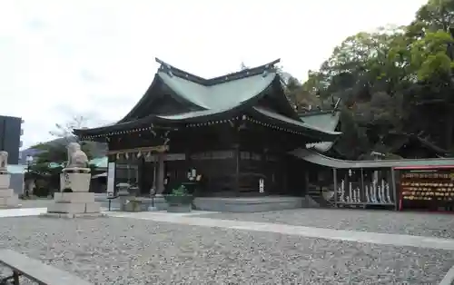 岡田神社の本殿・本堂