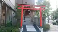 鎮守稲荷大明神の鳥居