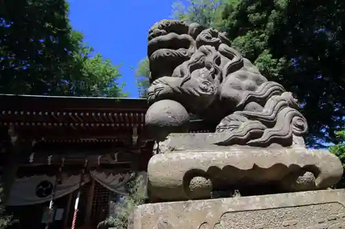 熊野福藏神社の狛犬