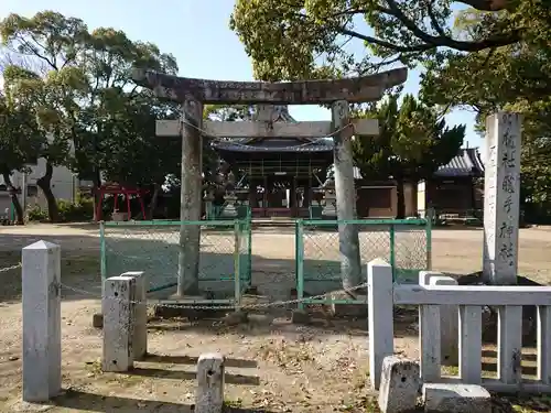 勝手神社（金谷勝手神社）の鳥居