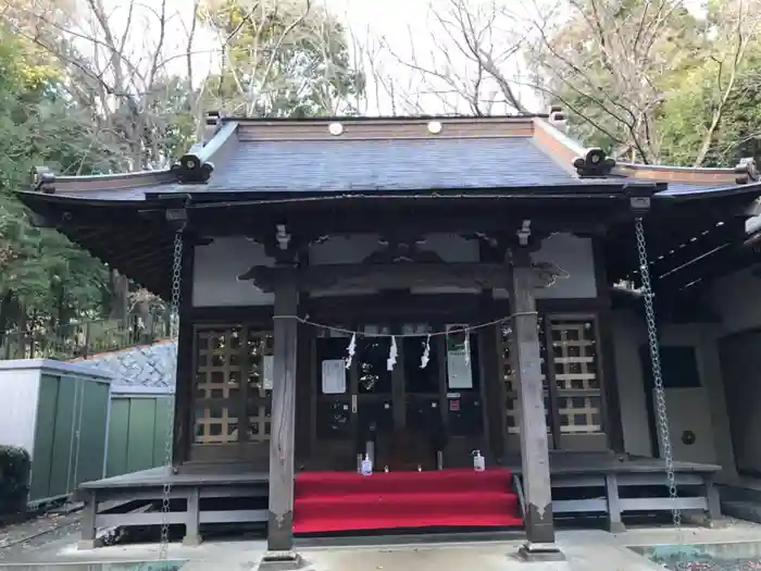 茅ヶ崎杉山神社の本殿