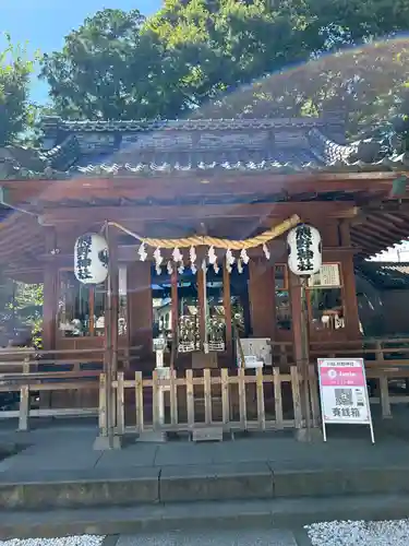 川越熊野神社の本殿