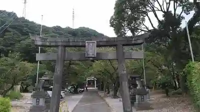 下青江神社の鳥居