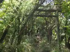 冠ヶ岳の社の鳥居