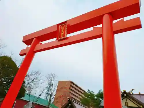 新川皇大神社の鳥居