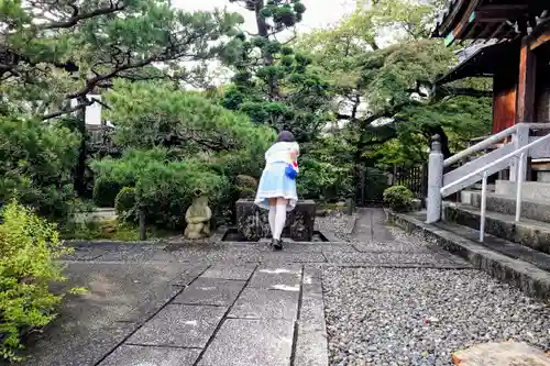 霊鷲院（曼陀羅寺塔頭）の手水舎