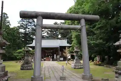 三春大神宮の鳥居