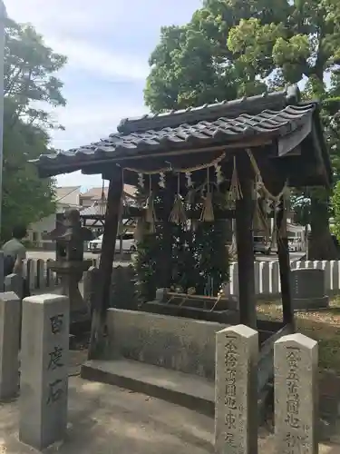 丹比神社の手水