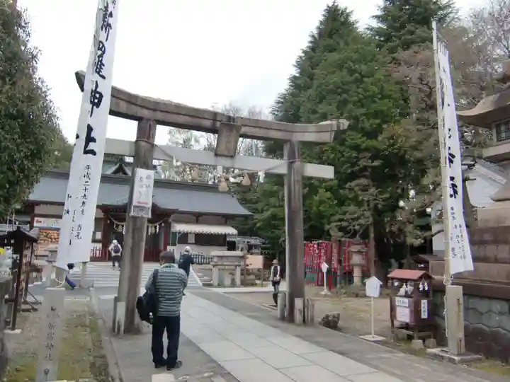 新羅神社の鳥居