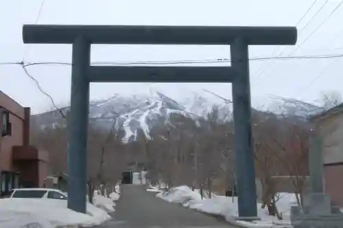 岩内神社の鳥居