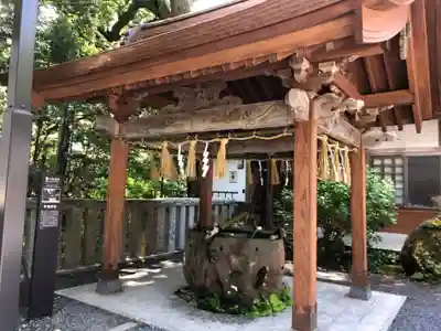 宇倍神社の手水舎