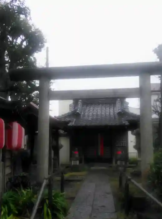 高松柳稲荷神社の鳥居