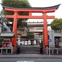 京濱伏見稲荷神社の鳥居