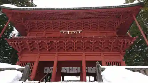 岩木山神社の山門・神門
