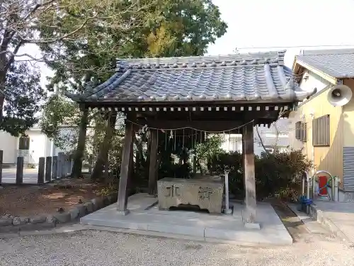 篠目八幡宮の手水舎