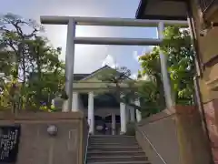 飛行神社の鳥居