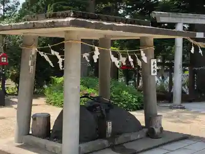天照御祖神社の手水舎