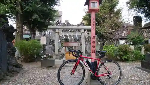 千住神社の鳥居