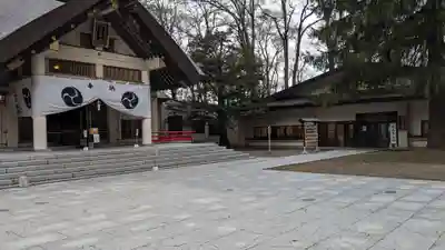 帯廣神社の本殿・本堂