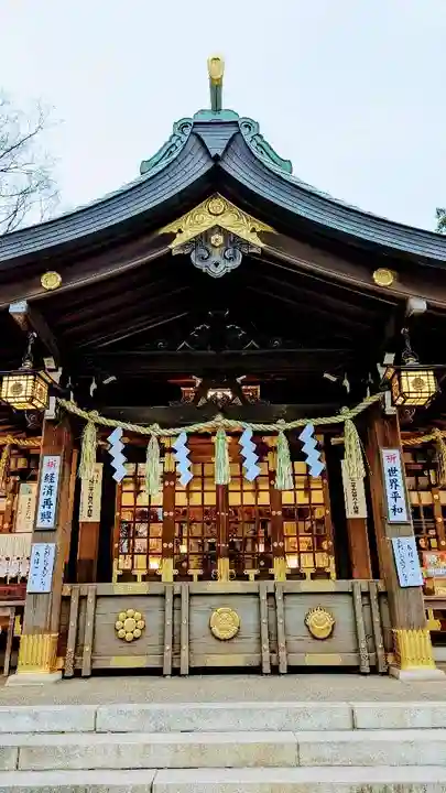 検見川神社の本殿・本堂