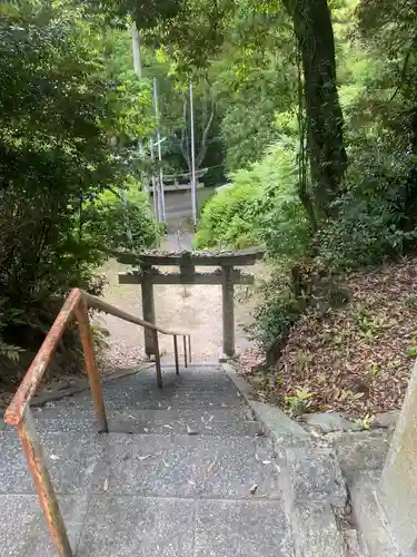 佐谷神社の鳥居