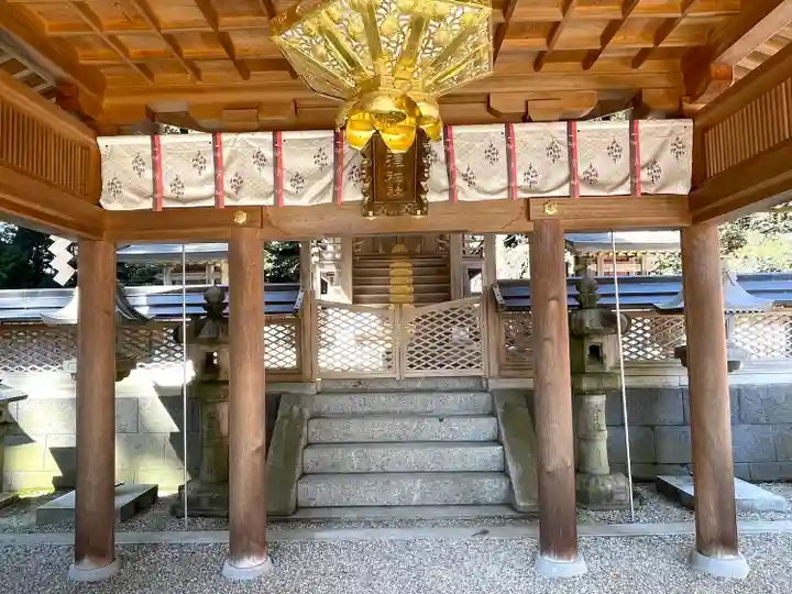 國津神社の本殿・本堂