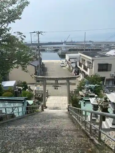 沼島八幡神社の鳥居