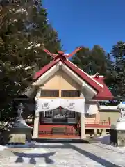 帯廣明神大社     の本殿