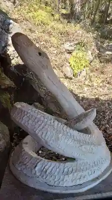 磯山弁財天の狛犬